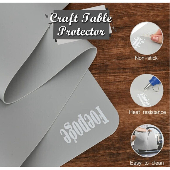 31.5" X 23.6" Extra Large Silicone Mat for Resin Casting, Crafts and Epoxy, Nons - Picture 5 of 6